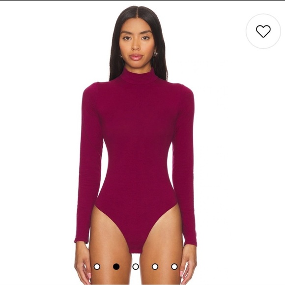 Free people Revolve FP Intimately Straps In The Back Bodysuit Wine Red Pink - Picture 2 of 16